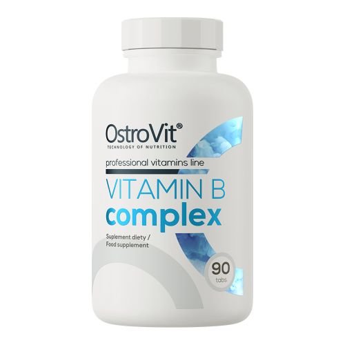 1 (24) OstroVit Vitamin B Complex 90 Tabs - Complément de Vitamines B, C & E ... – Image 1