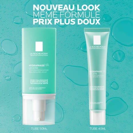 La Roche-Posay Hydraphase HA Intense Légère 50ml - Soin Réhydratant Acide Hyaluronique Peaux Sensibles