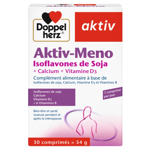 AKTIV-MENO ISOFLAVONES DE SOJA 30 COMPRIMÉS