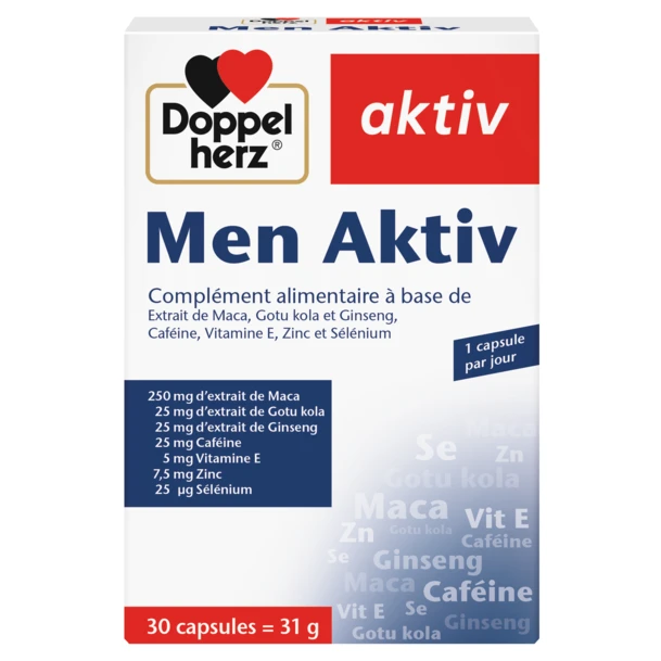 4009932416527_65241_90732081_Men_Aktiv_30_fr@1.5x.e23c62a4 DOPPEL HERZ men aktiv 30 comprimes – Image 1