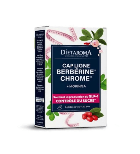 Dietaroma Cap Ligne Berberine Chrome 40 Gelules