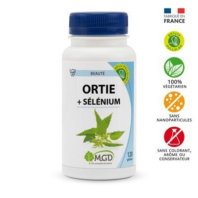 MGD ORTIE ET SELENIUM 120 GELULES