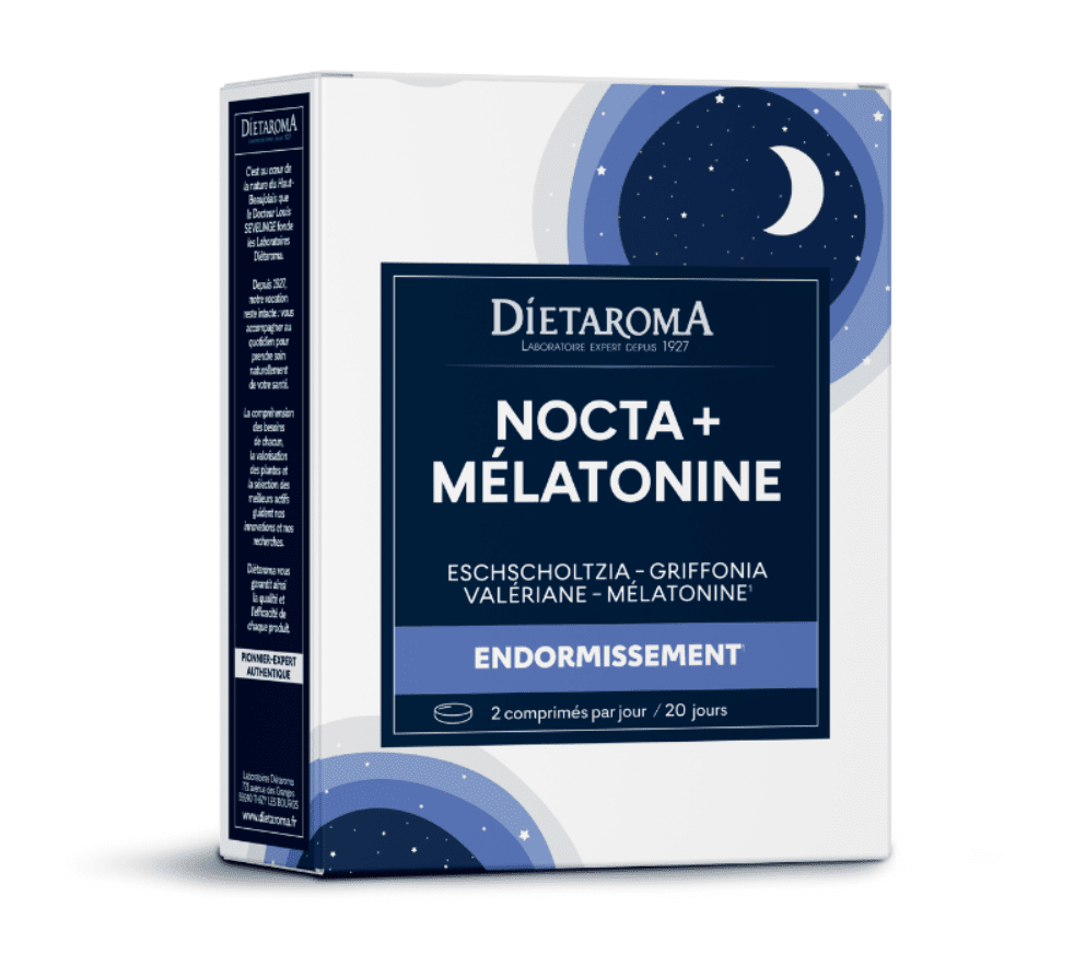 THSFGHS DIETAROMA NOCTA + MÉLATONINE 40CP – Image 1