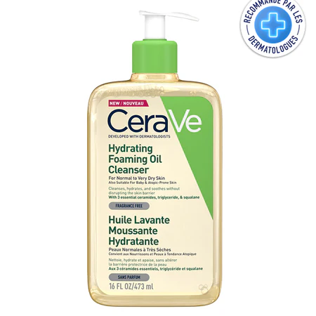 Cerave huile lavante moussante hydratante 473ml