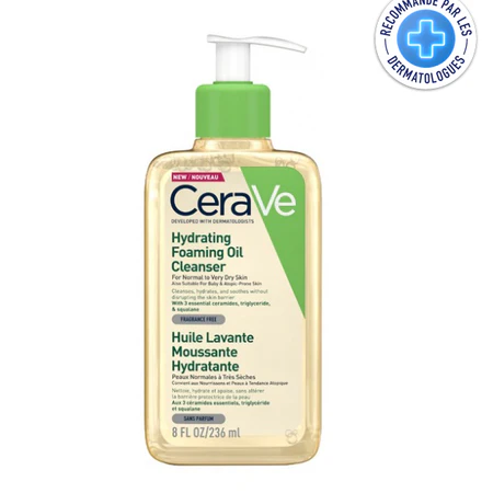Cerave huile lavante moussante hydratante 236ml