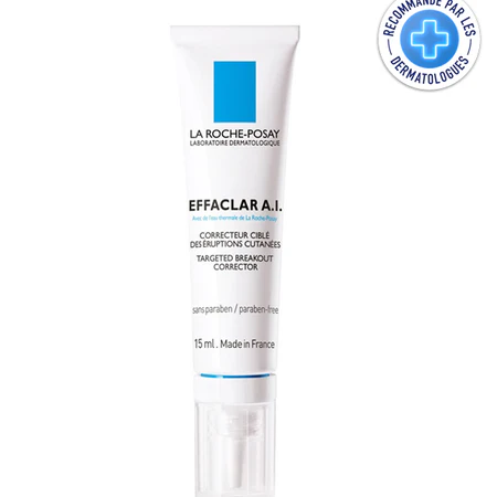 La Roche-Posay Effaclar A.I. Soin Ciblé Anti-Imperfections 15ml - Traitement SOS Boutons
