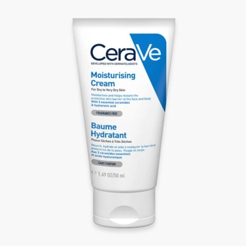 cerave-baume-hydratant-peau-seche-a-tres-seche-50ml-500x500 CERAVE – Baume Hydratant Peau Sèche à Très Sèche – 50ml – Image 1