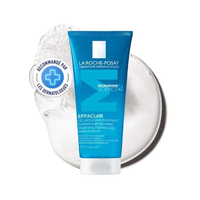 LA ROCHE POSAY EFFACLAR GEL MOUSSANT PURIFIANT EQUILIBRE LE PH DE LA PEAU 200 ML