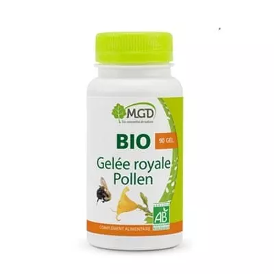 MGD GELEE ROYALE POLLEN BIO 90 GELULES