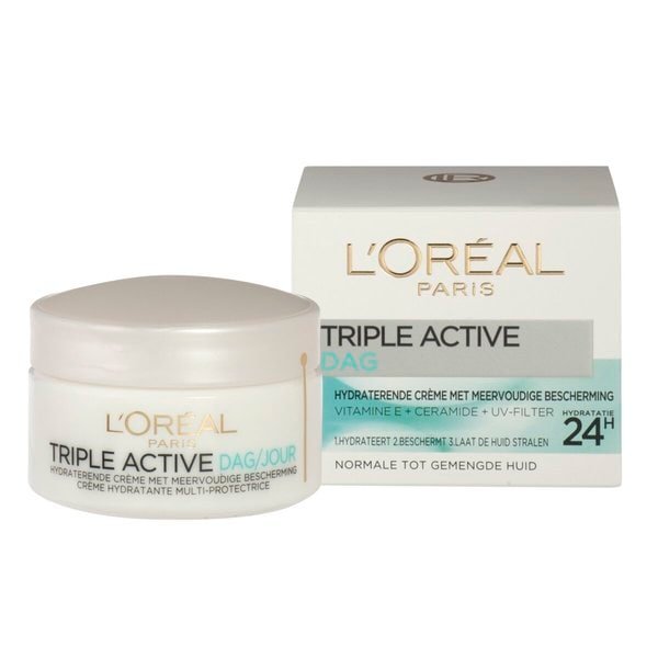 L’OREAL TRIPLE ACTIVE CREME HYDRATANTE PEAUX NORMALES 50ML