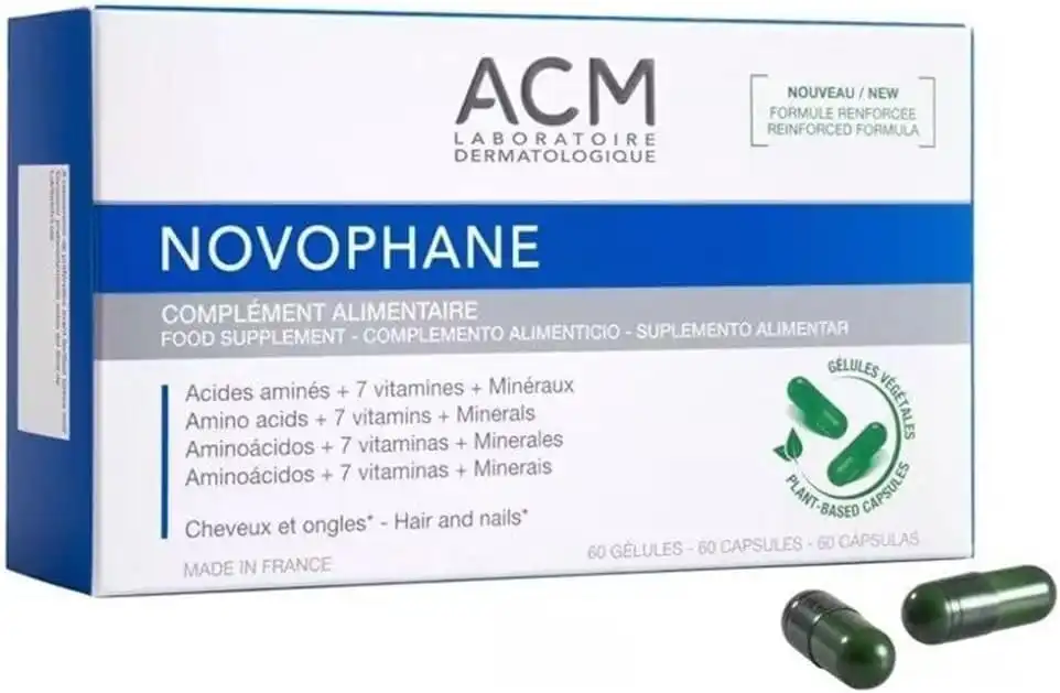 ACM NOVOPHANE ONGLES ET CHEVEUX 60 GELULES