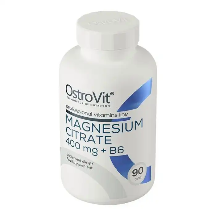 OstroVit Magnesium Citrate 400mg + B6 - 90 Comprimés