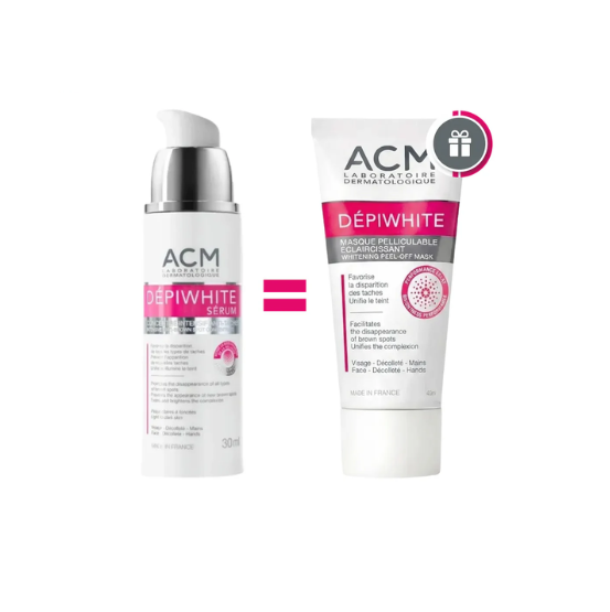 ACM OFFRE DEPIWHITE SERUM CONCENTRE INTENSIF ANTI TACHES 30ML+ Depiwhite Masque Offert