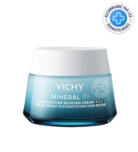 B_047828e9-1596-45c2-8fbb-c68c295e2a04 VICHY MINÉRAL 89 CRÈME RICHE BOOST D’HYDRATATION 100H SANS PARFUM – Image 1