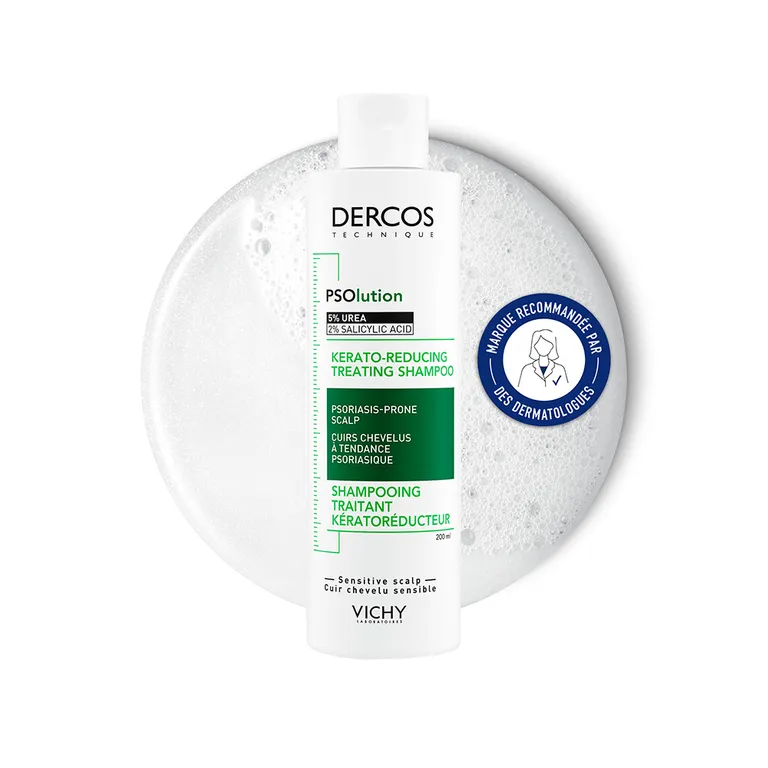 F00393539-p1 VICHY DERCOS SHAMPOOING TRAITANT KÉRATORÉDUCTEUR PSOLUTION 200ml – Image 1