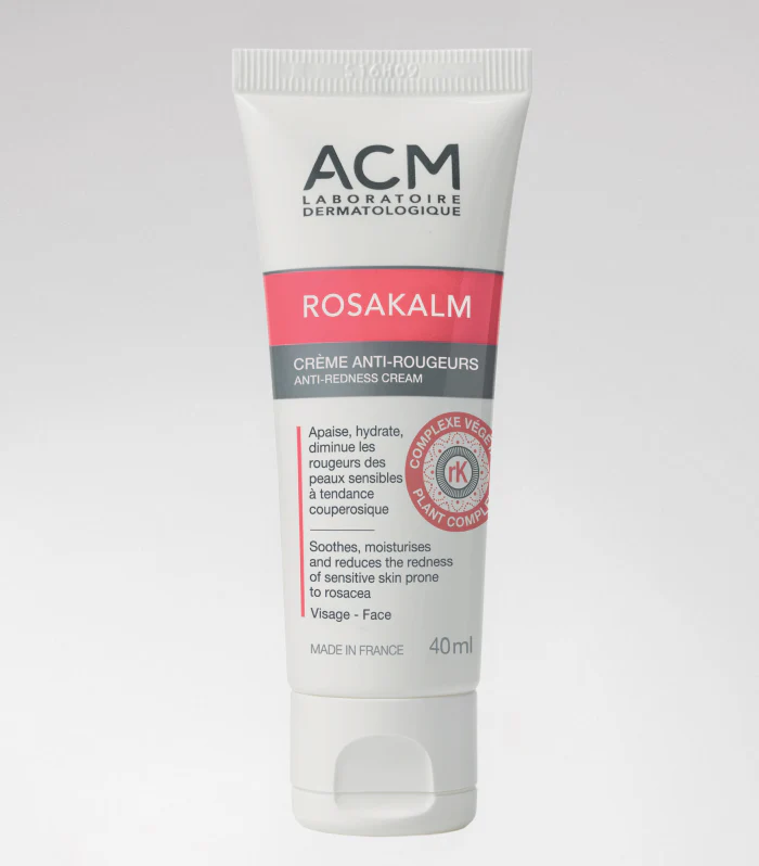ACM Rosakalm Crème Anti-Rougeurs 40ml Soin Apaisant Rosacée Couperose Peaux Sensibles Réactives Microcirculation