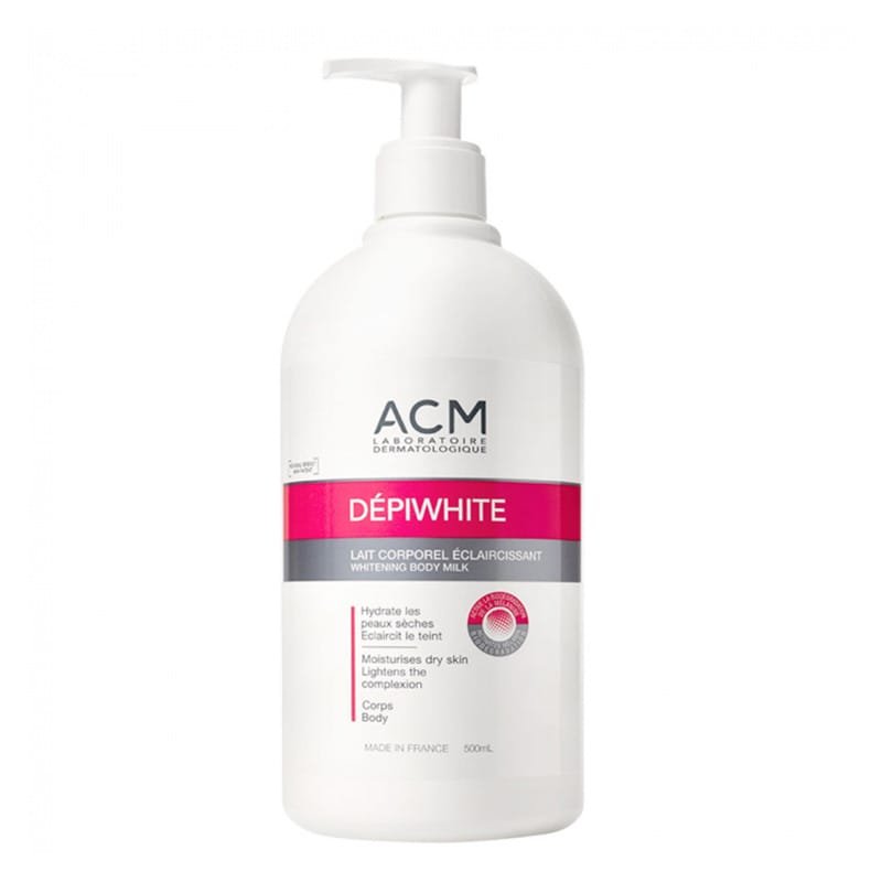 Lait Corporel Éclaircissant - ACM - Dépiwhite - 500ml - Non gras - Tous types de peau