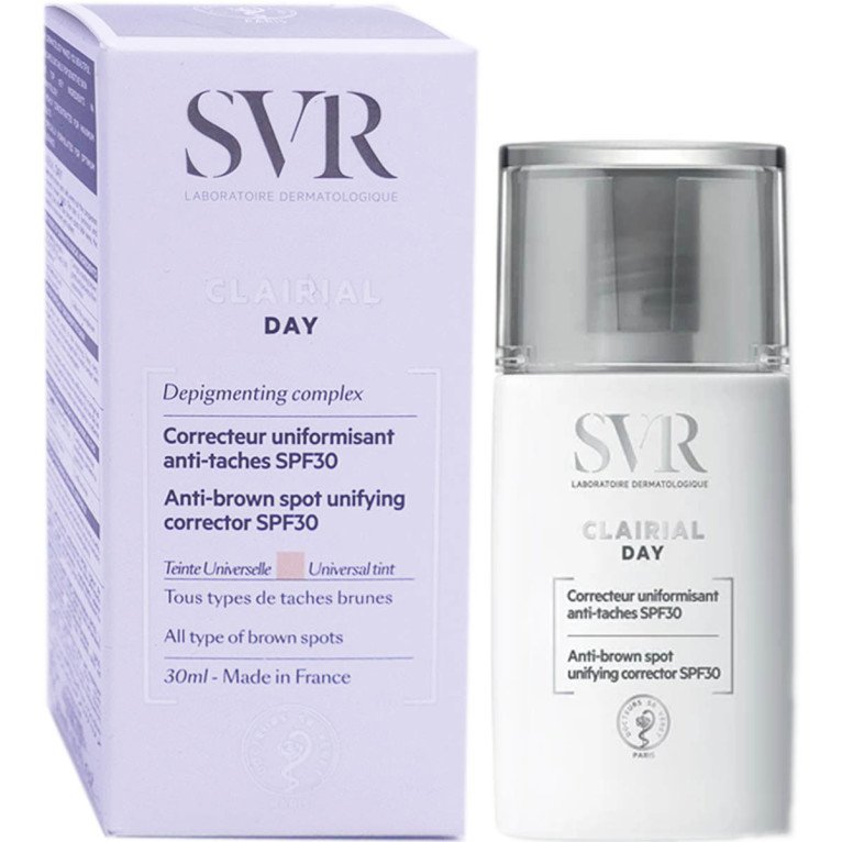 SVR CLAIRIAL DAY CORRECTEUR UNIFORMISANT ANTI TACHES SPF30 30 ML