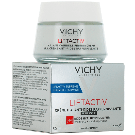 VICHY LIFTACTIV H.A. CRÈME DE JOUR ANTI-RIDES RAFFERMISSANTE – PEAUX SÈCHES