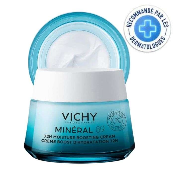 vichy-vichy-mineral-89-creme-boost-dhydratation-72h-legere-50-ml-cremes-jour VICHY MINERAL 89 CRÈME BOOST D’HYDRATATION 72H – Image 1